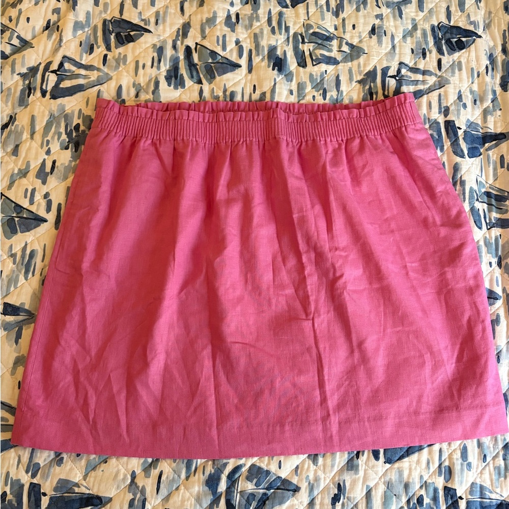 NWOT J. Crew Pink Skirt for Casual Wear